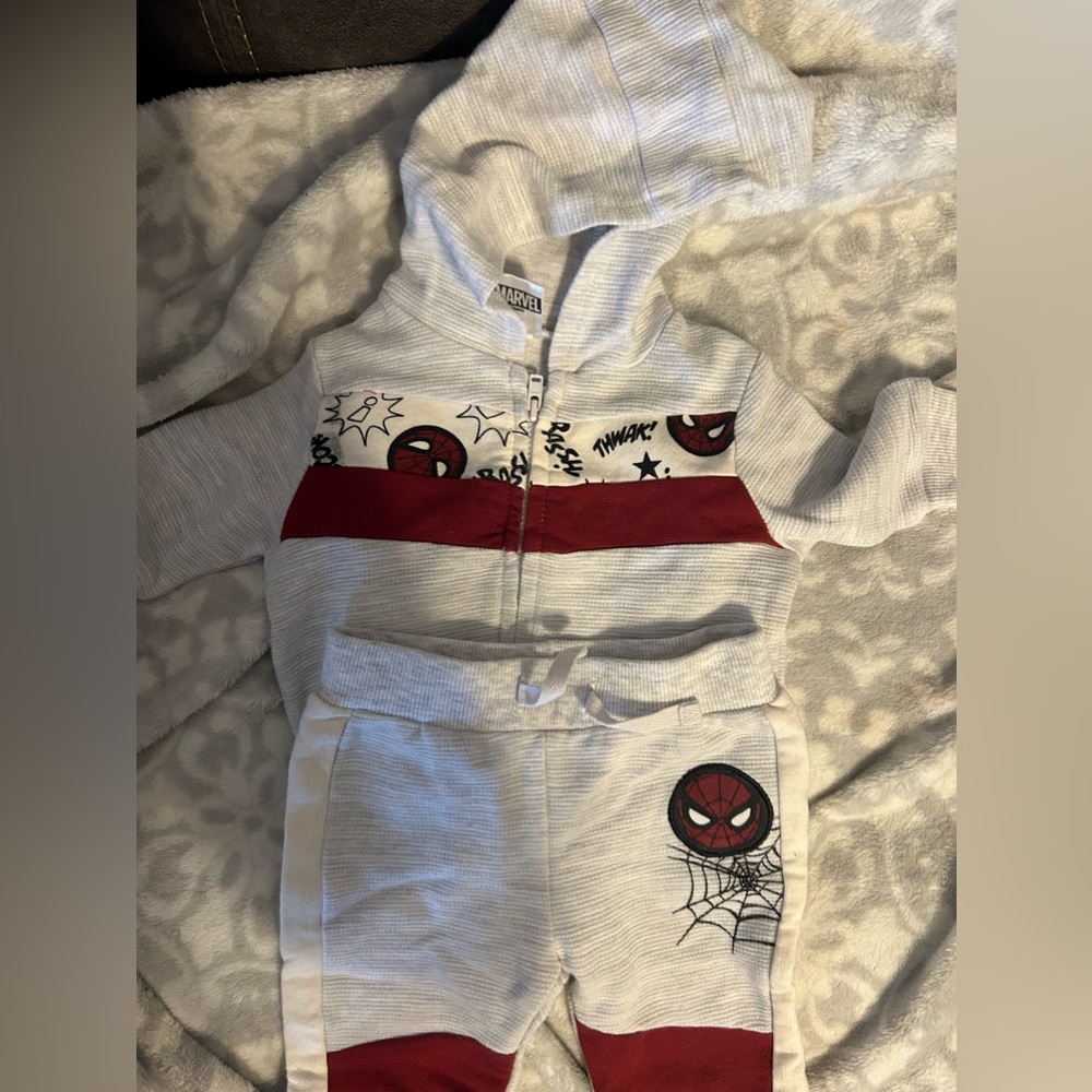 Marvel Baby Boys Spider-Man Sweat Set